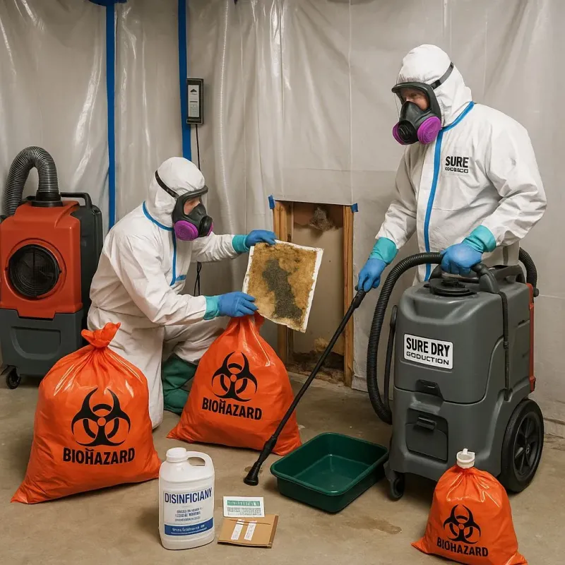 Contaminated Water Handling Protocols process in Colby, WI